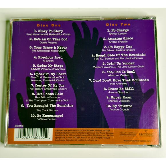 Gospel’s Top 20 Songs of the Century 2 CD Set 2001 Various Artists New Haven - Picture 2 of 8